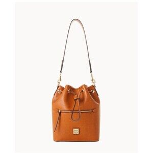 Dooney & Bourke Saffiano Pebble Grain Drawstring Crossbody